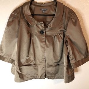 Apt. 9 Brown Jacket Size 1X (Plus Size)